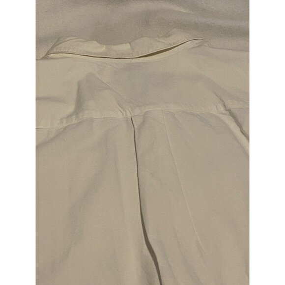 Urban Outfitters White Cotton Button-Up Shirt XL - Picture 9 of 11